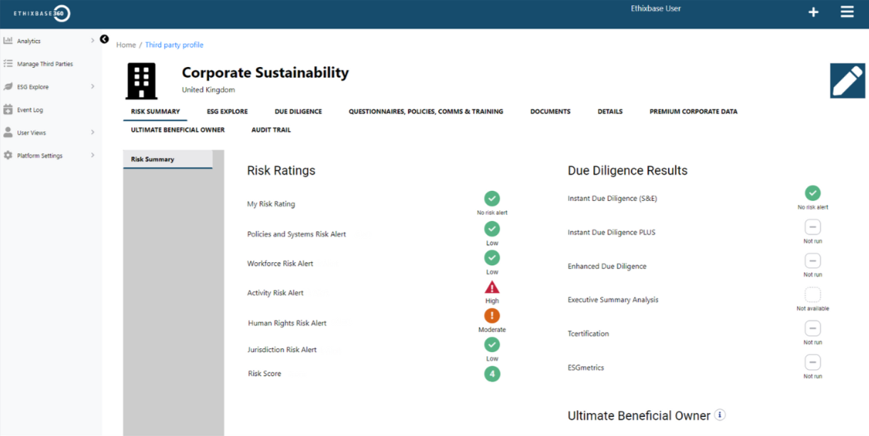 Beyond Due Diligence